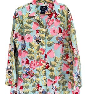 NICK & NORA GNOME PJ SET RARE SZ XXL